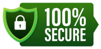 100% Secure – Play Safely with Indusbet’s Trusted Platform 100% Secure Logo - Safe & Trusted Gaming on Indusbet